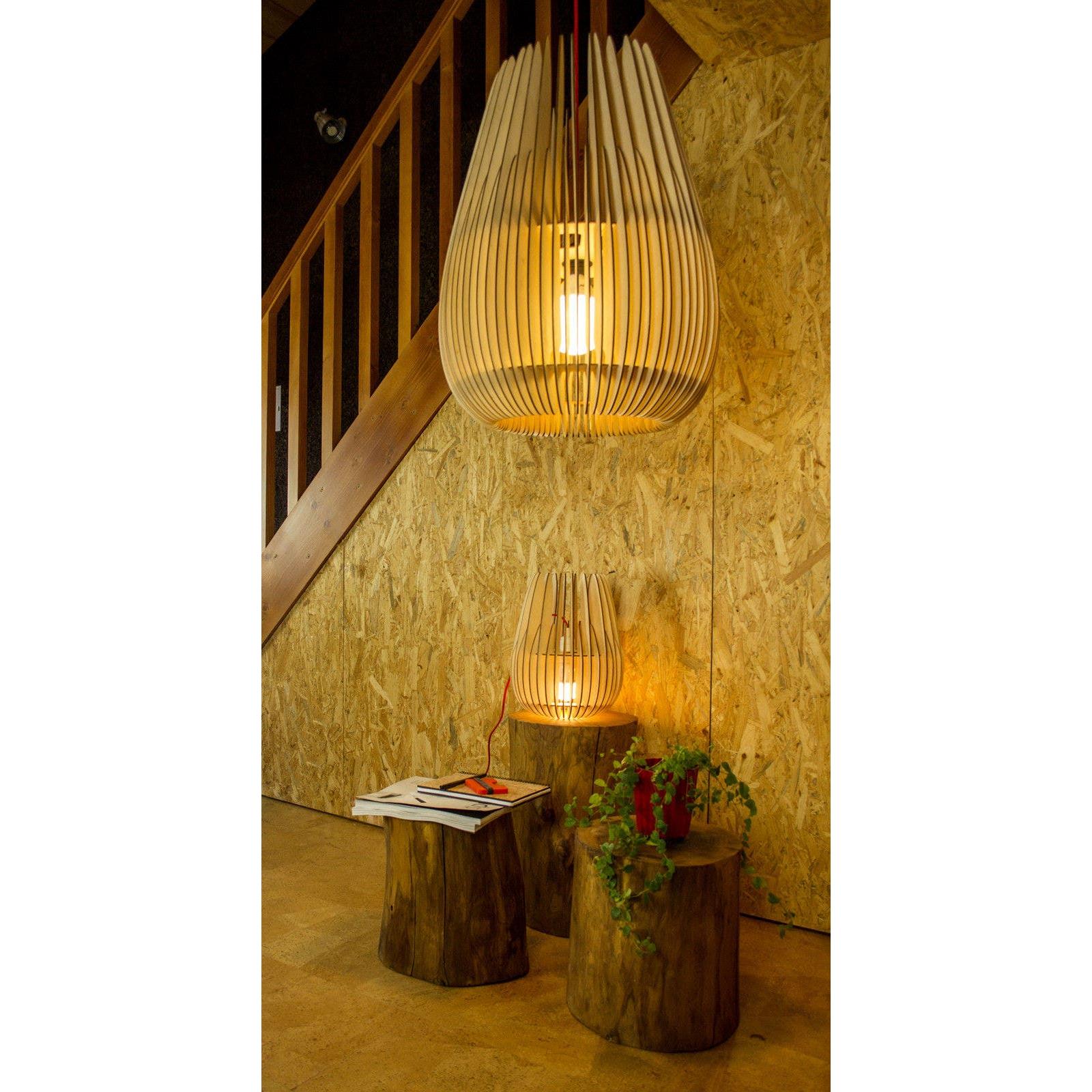 Bomerango Halley S houten lampenkap small - Ø 25 cm