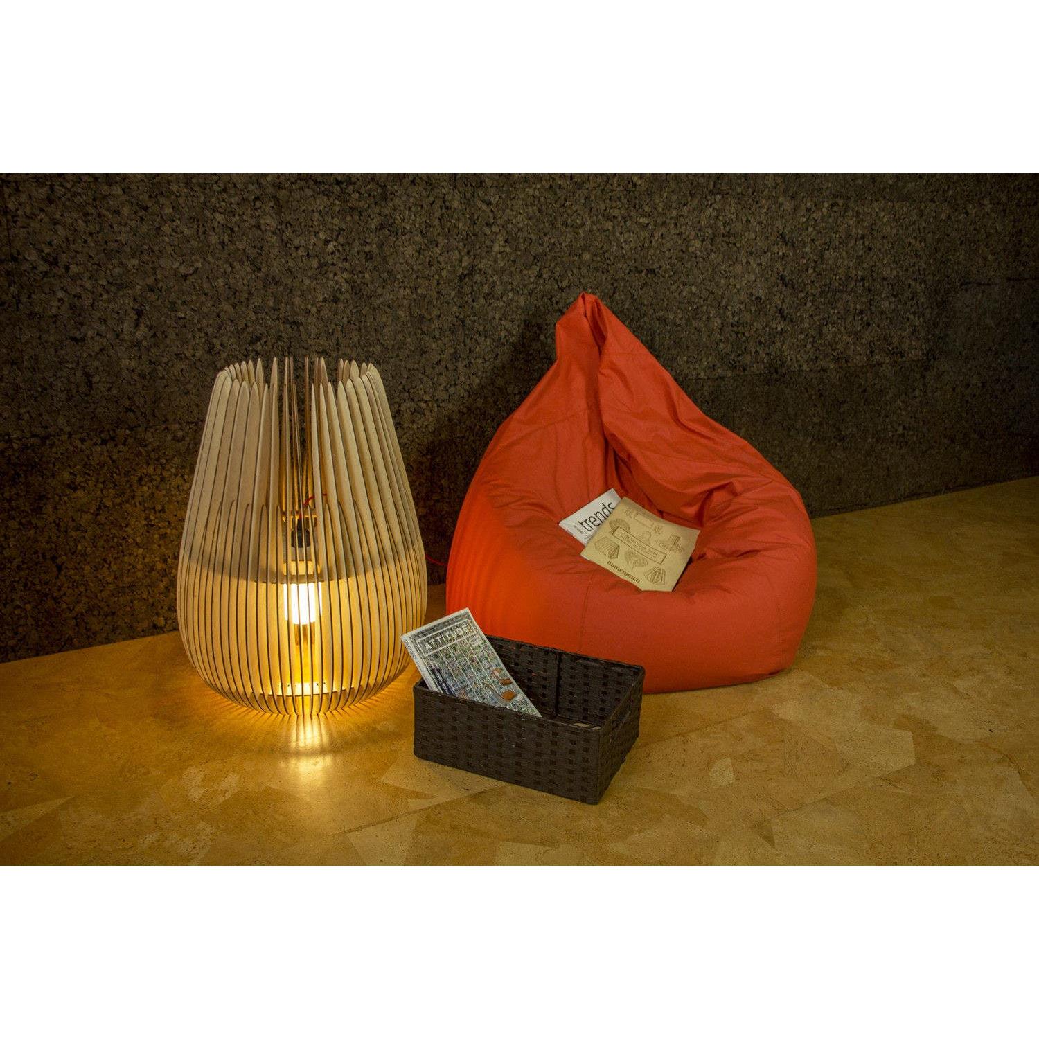 Bomerango Halley S houten lampenkap small - Ø 25 cm