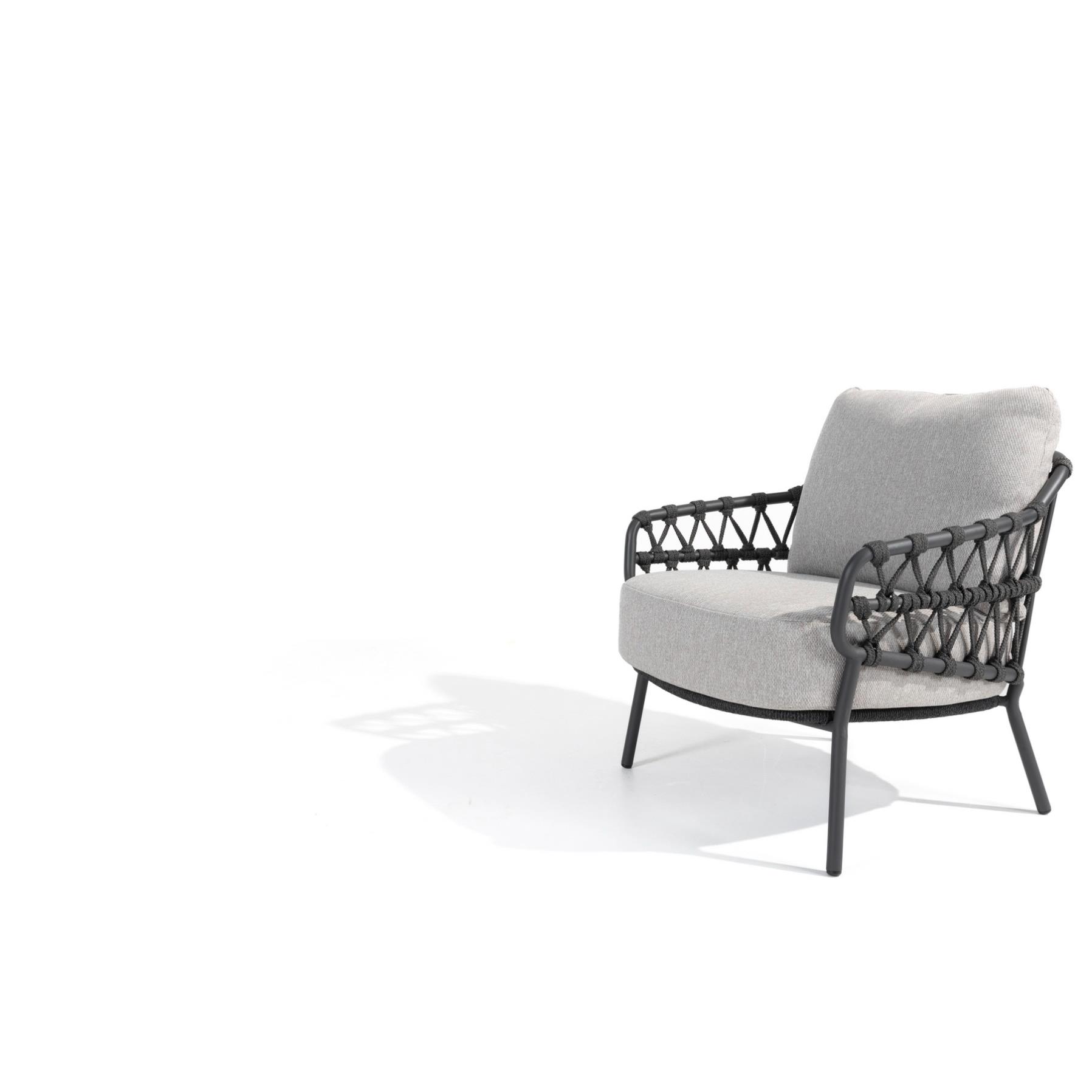 4 Seasons Calpi loungestoel - antraciet (1 stuk)