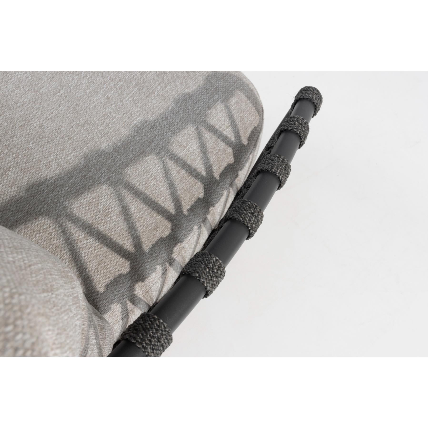 4 Seasons Calpi loungestoel - antraciet (1 stuk)
