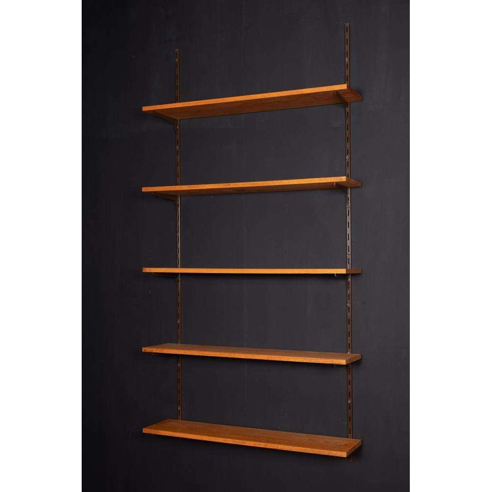 Reliving Vintage Wandsysteem 70, Boekenkast Wandplanken Eikenhout