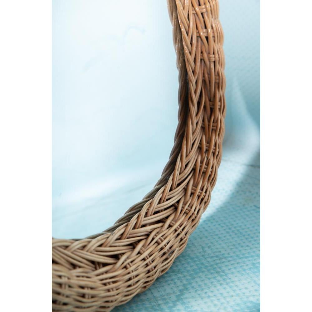 Reliving Vintage Bohemian Wandspiegel Riet