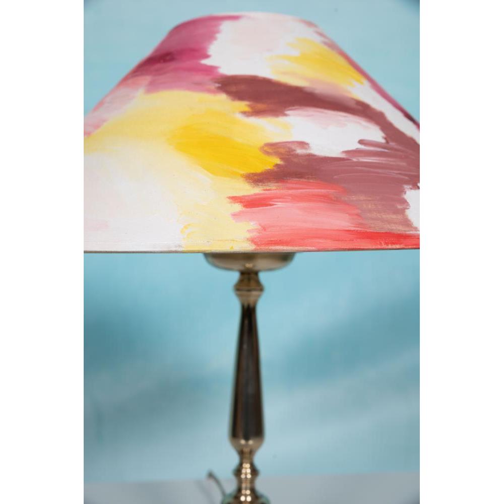 Reliving Vintage Messing Schemerlamp Jaren 60