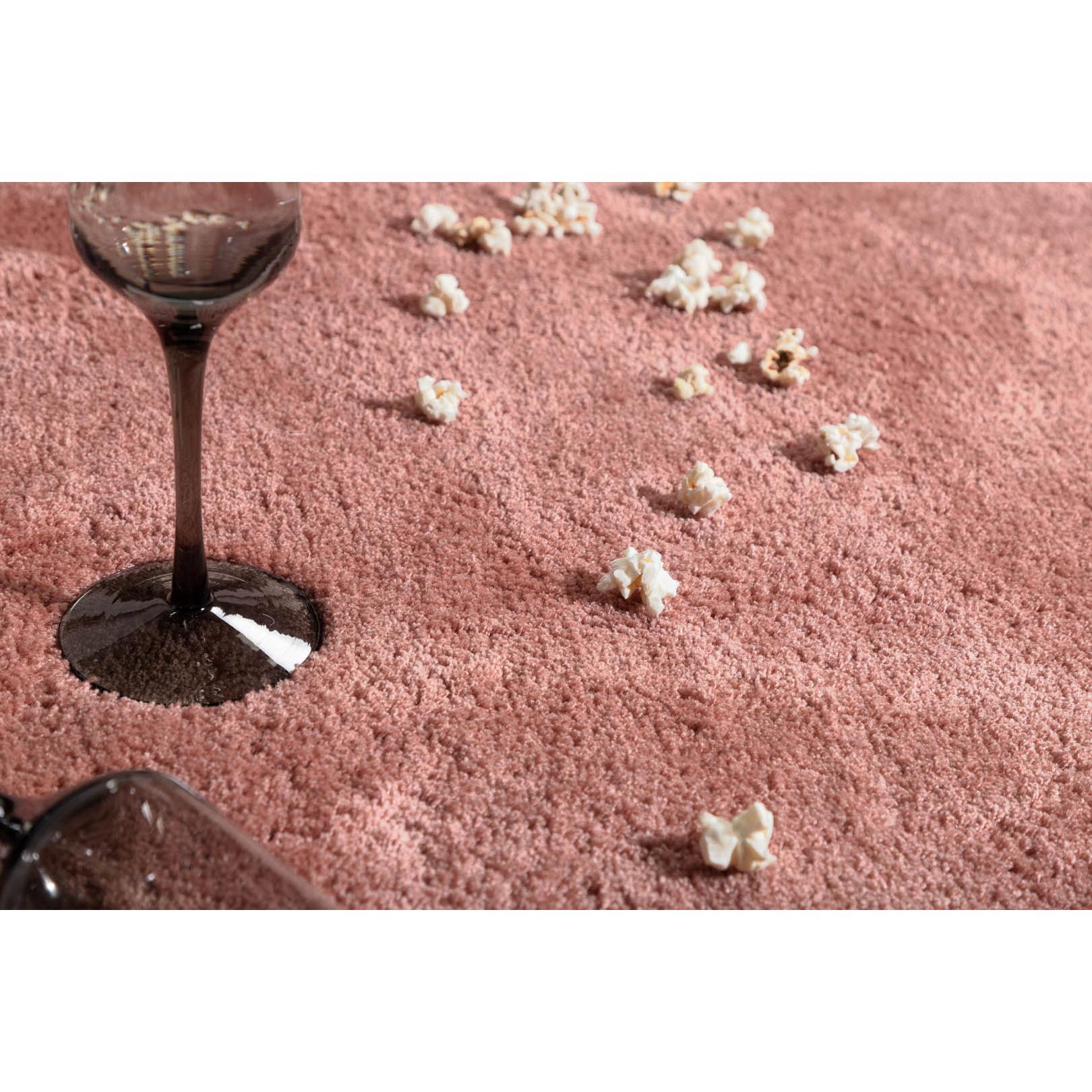 Hioshop Undra vloerkleed 350x250 cm polyester roze.