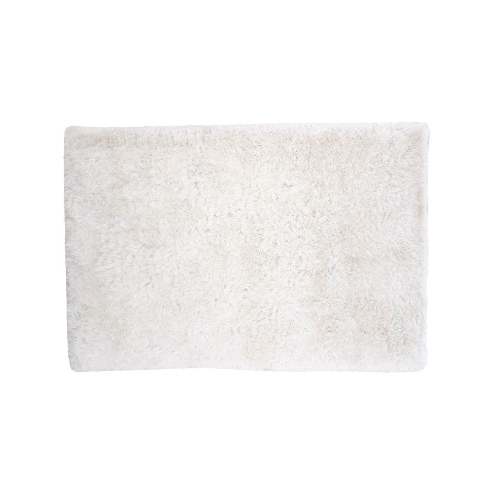 Hioshop Grace vloerkleed 300x200 cm polyester wit.