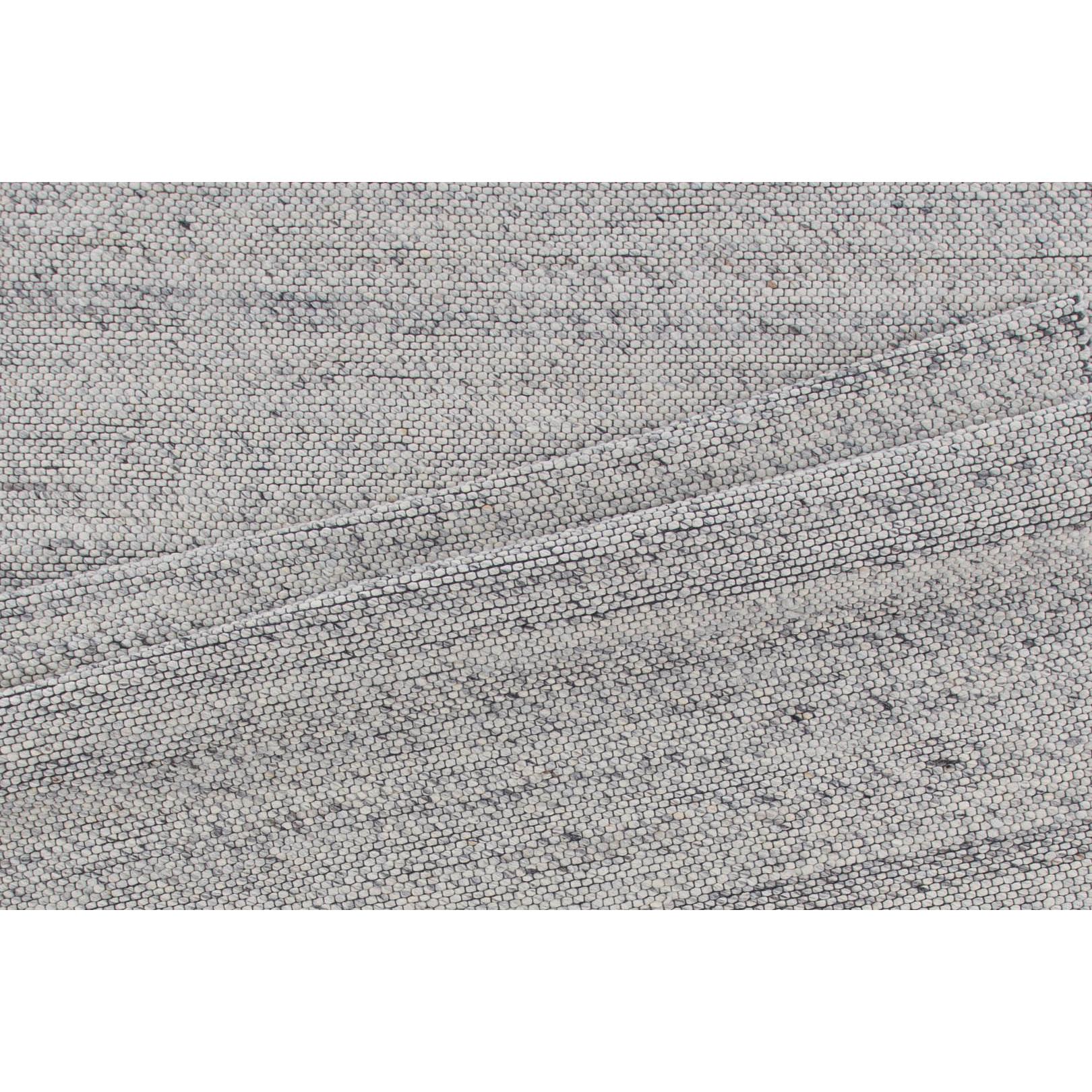 Hioshop Ganga vloerkleed 300x200 cm wol grijs.