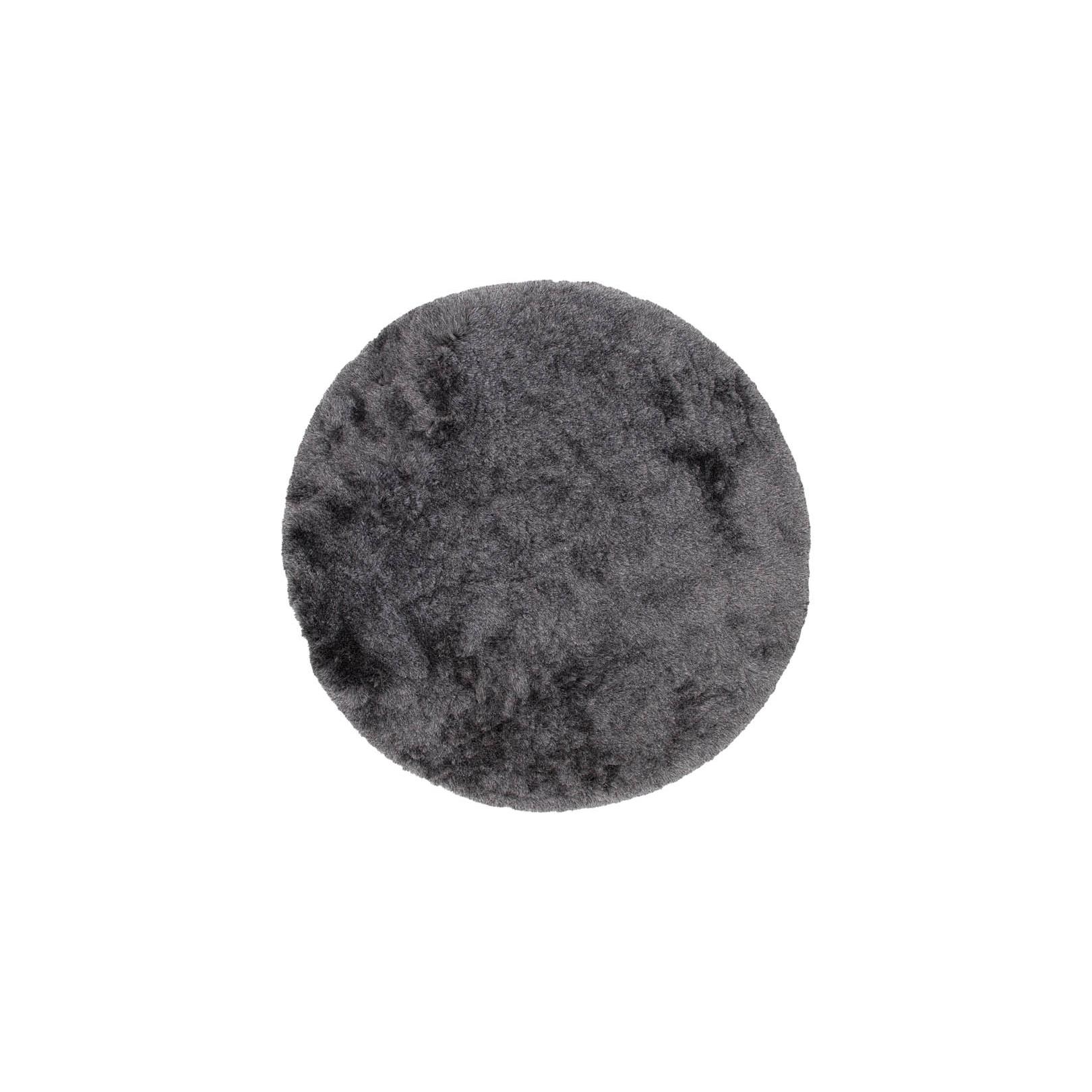 Hioshop Shiva vloerkleed Ø200 cm polyester grijs.
