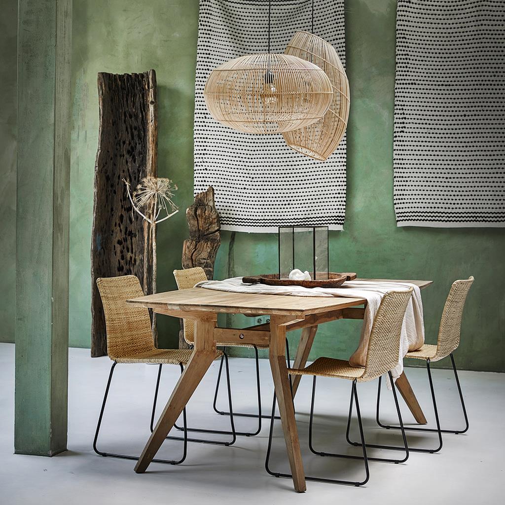 Raw Materials Studio teakhouten eettafel 200 cm