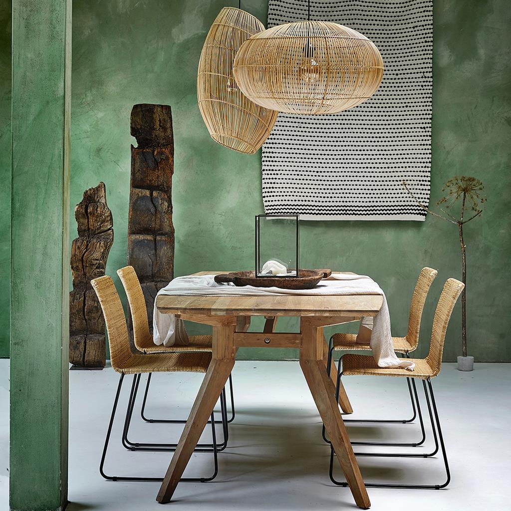Raw Materials Studio teakhouten eettafel 200 cm