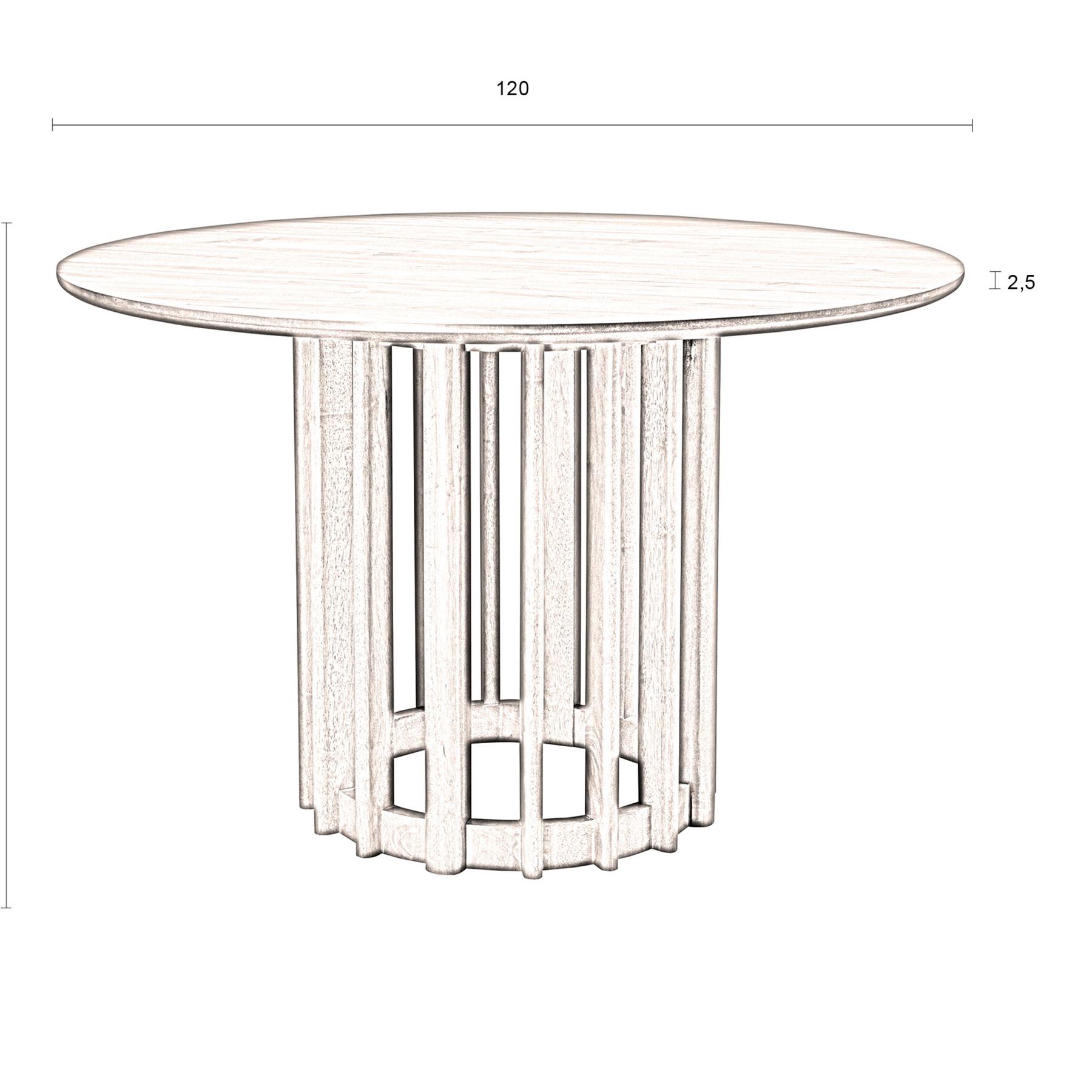 Dutchbone Barlet Tafel 120'