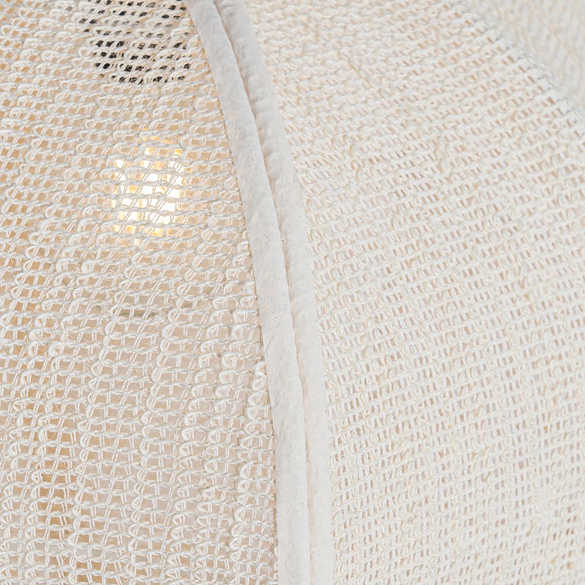 QAZQA Oosterse hanglamp naturel stof 48 cm - Rob