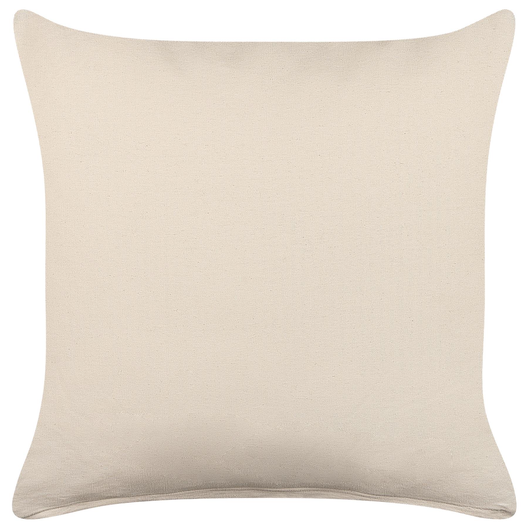 Beliani - HOWEA - Sierkussen - Beige - 45 x 45 cm - Katoen