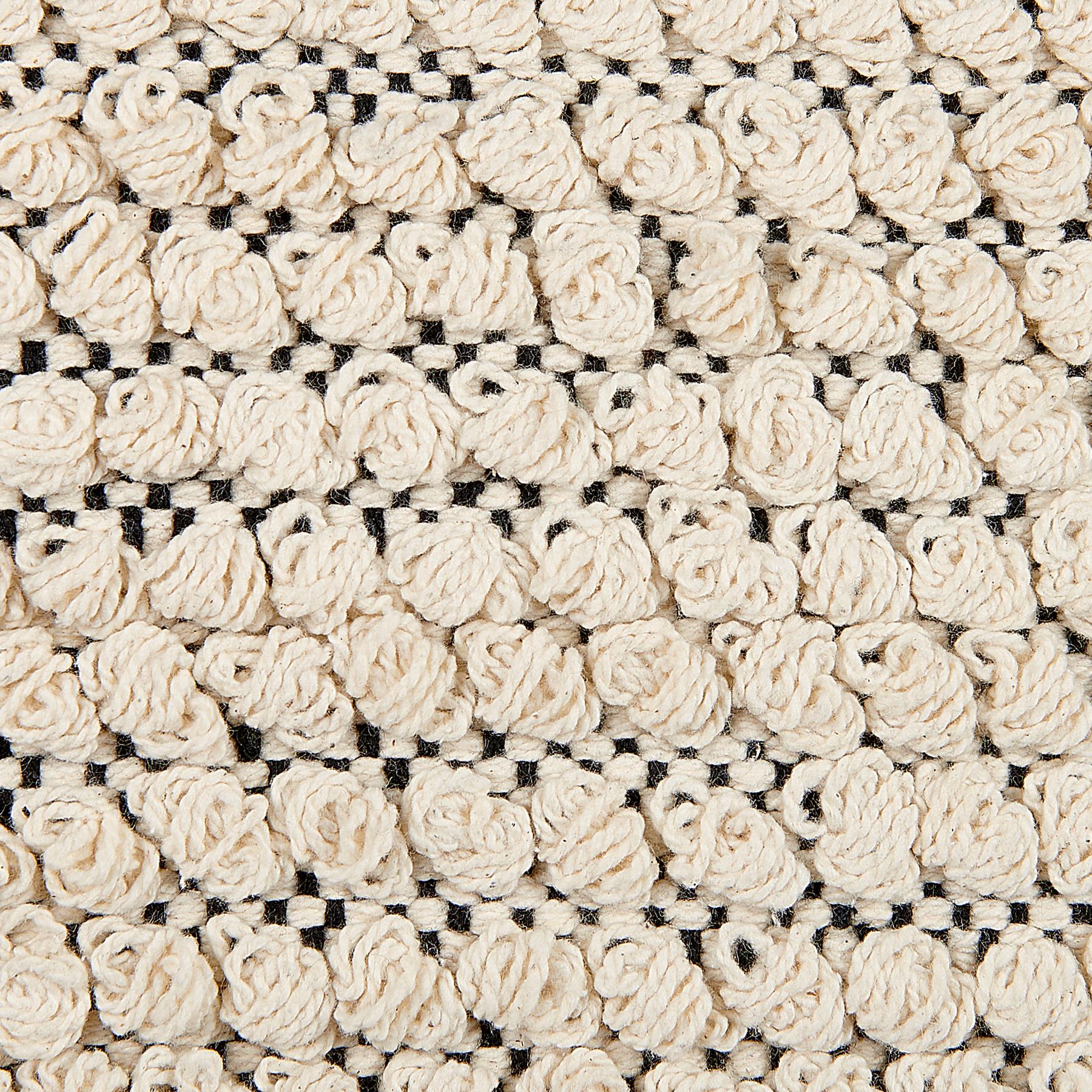 Beliani - HOWEA - Sierkussen - Beige - 45 x 45 cm - Katoen