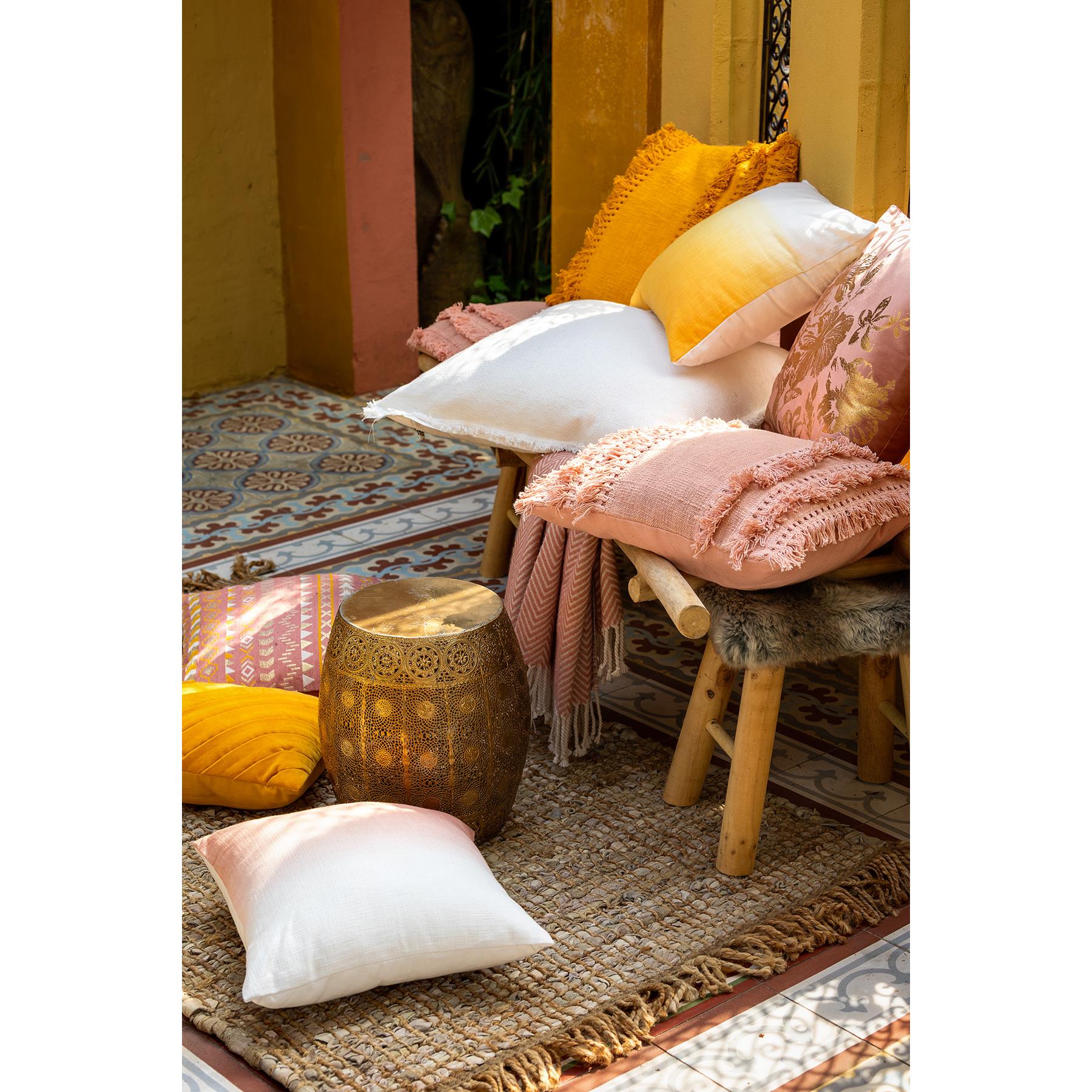Dutch Decor sierkussen FARA - 45x45 cm Golden Glow