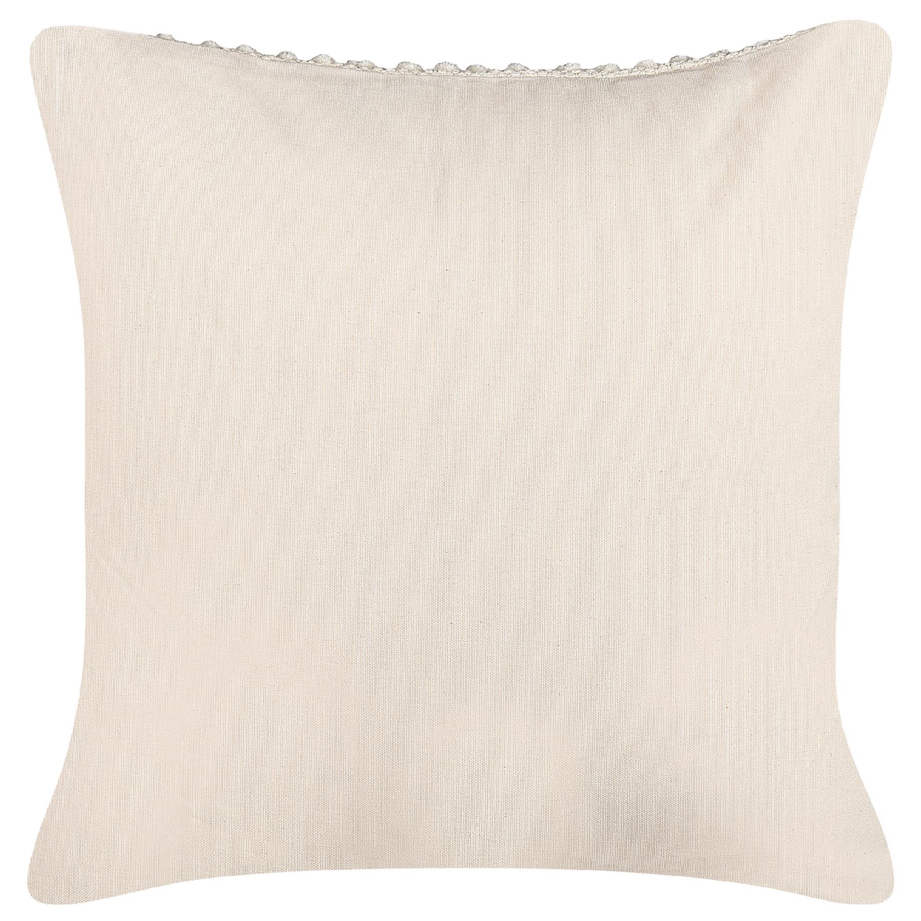 Beliani - OXALIS - Sierkussen set van 2 - Beige - 45 x 45 cm - Katoen