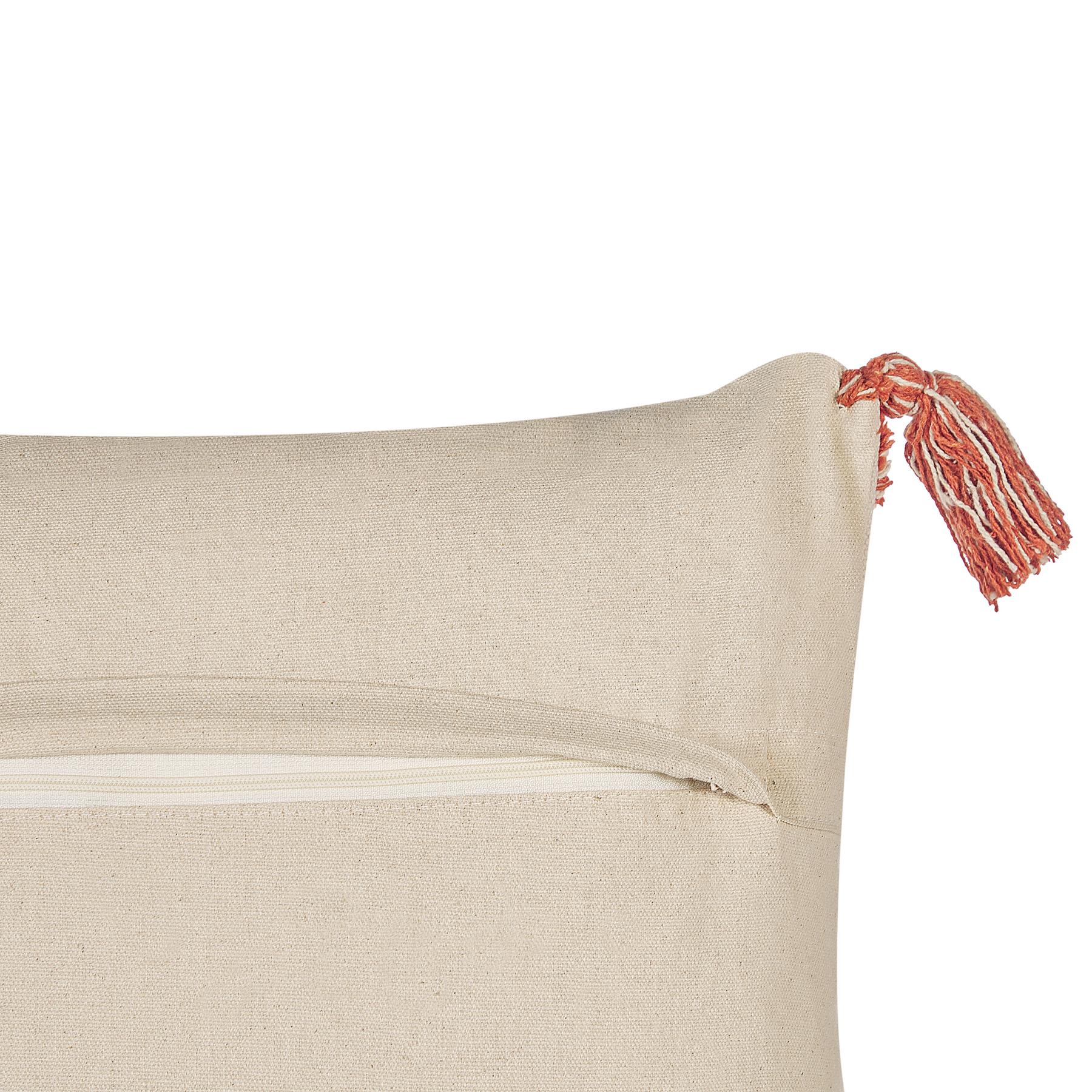 Beliani-HICKORY -Sierkussen set van 2-Beige-45 x 45 cm-Katoen