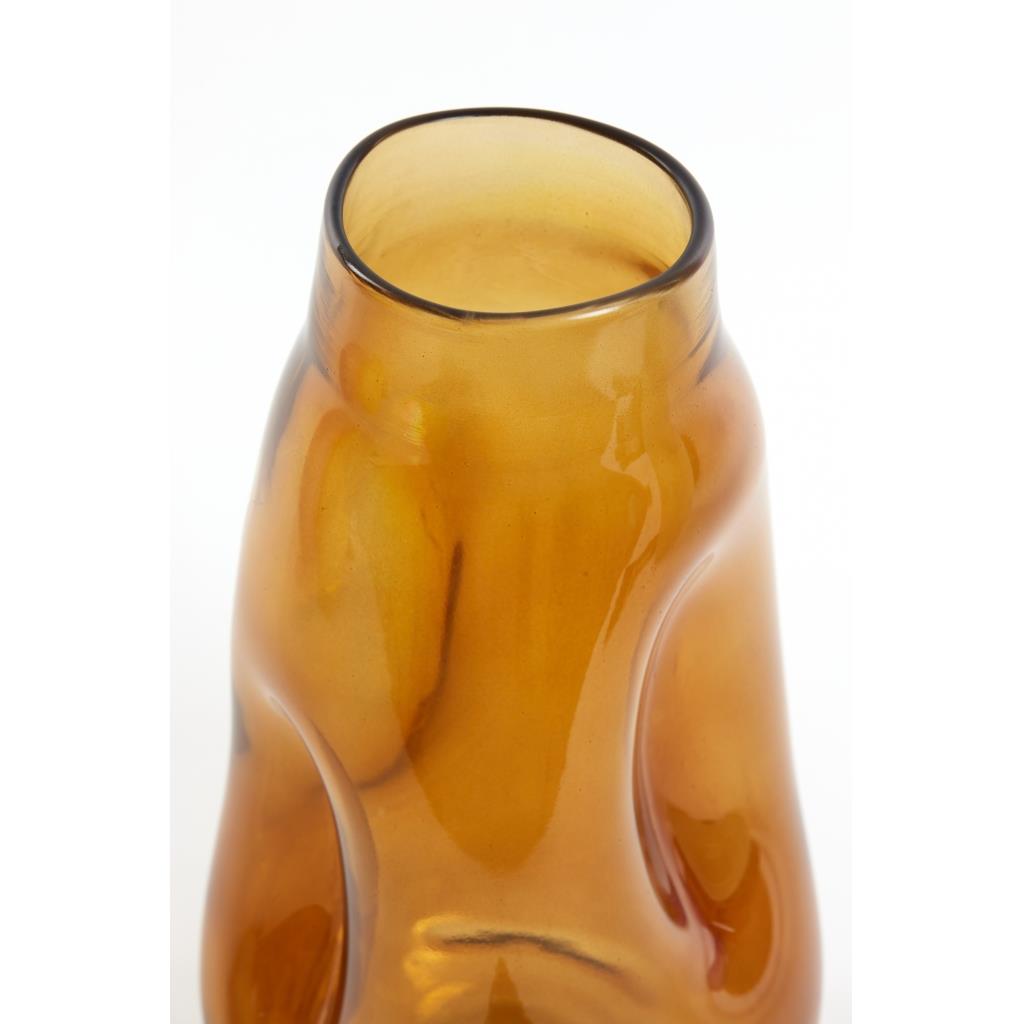 Light & Living Vaas Ranua Geel - Glas - 15x30x15cm (BxHxD)