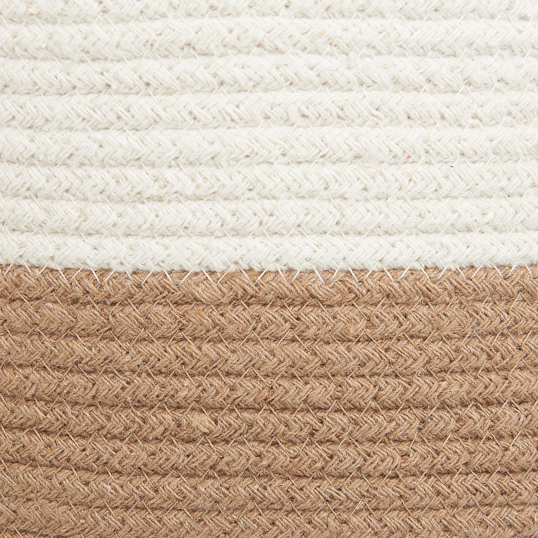 Beliani - ARDESEN - Mand set van 2 - Beige - Katoen