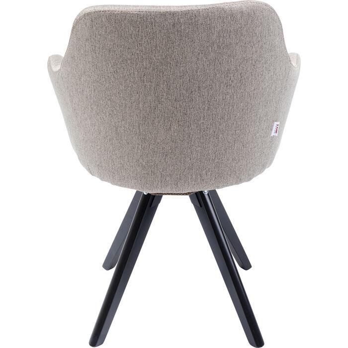 Kare Eetkamerstoel Lady Loco Taupe