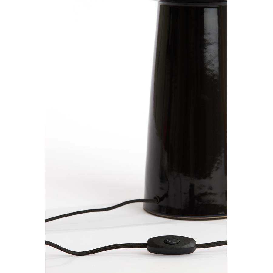 D - Light & Living - Lampvoet DENIA - Ø21x51cm - Zwart