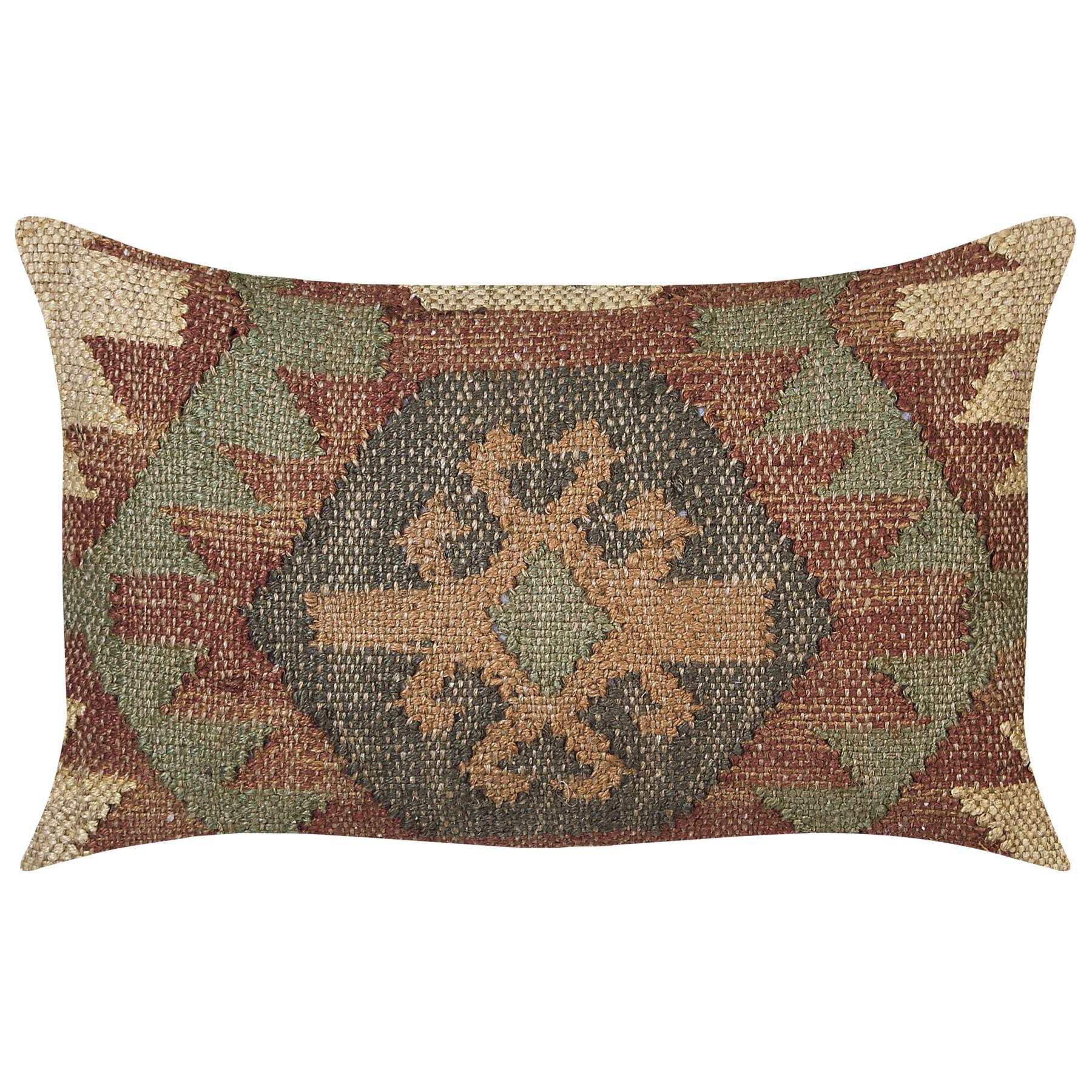 Beliani-CUMBUM-Sierkussen set van 2-Multicolor-30 x 50 cm-Jute