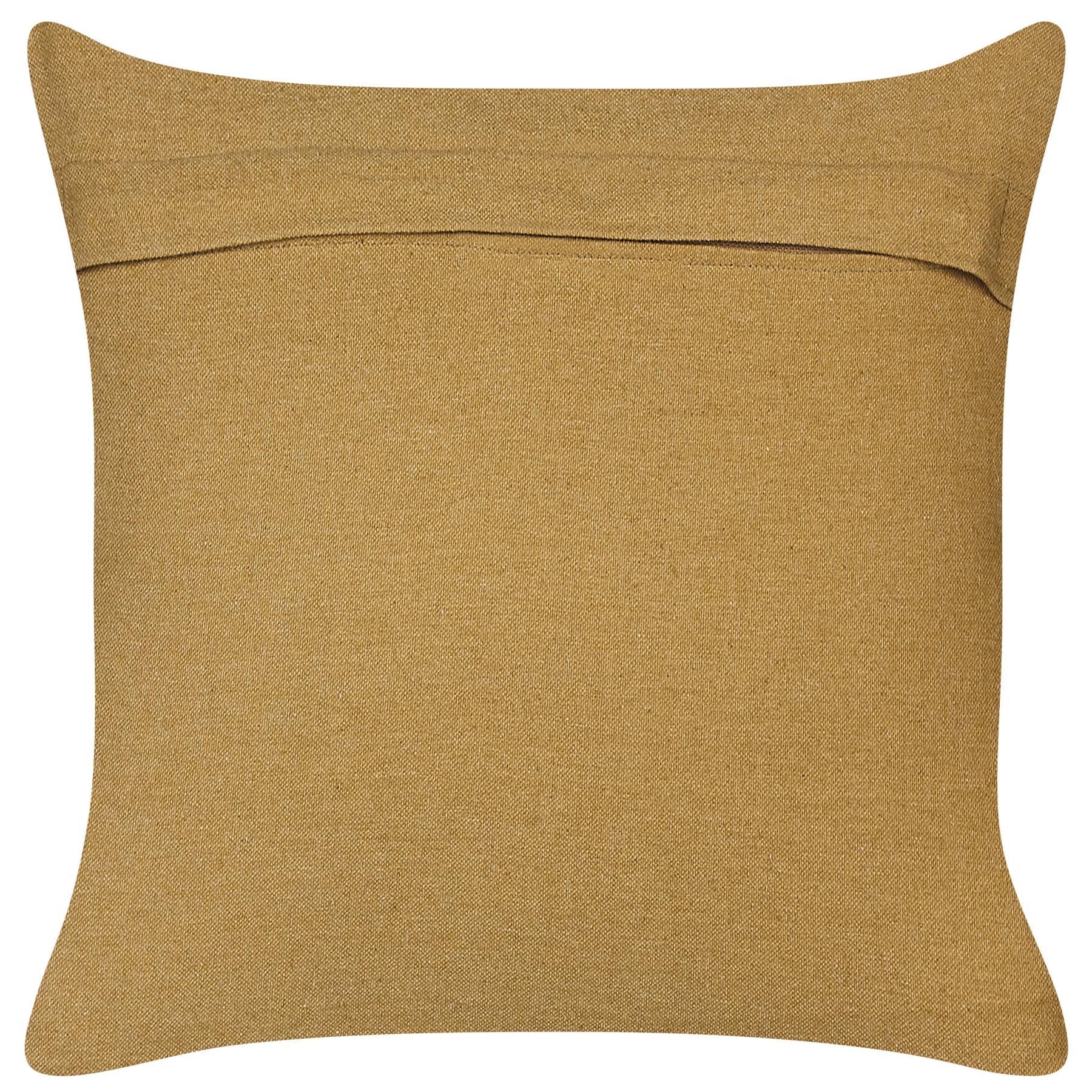 Beliani-CUMBUM-Sierkussen set van 2-Multicolor-45 x 45 cm-Jute
