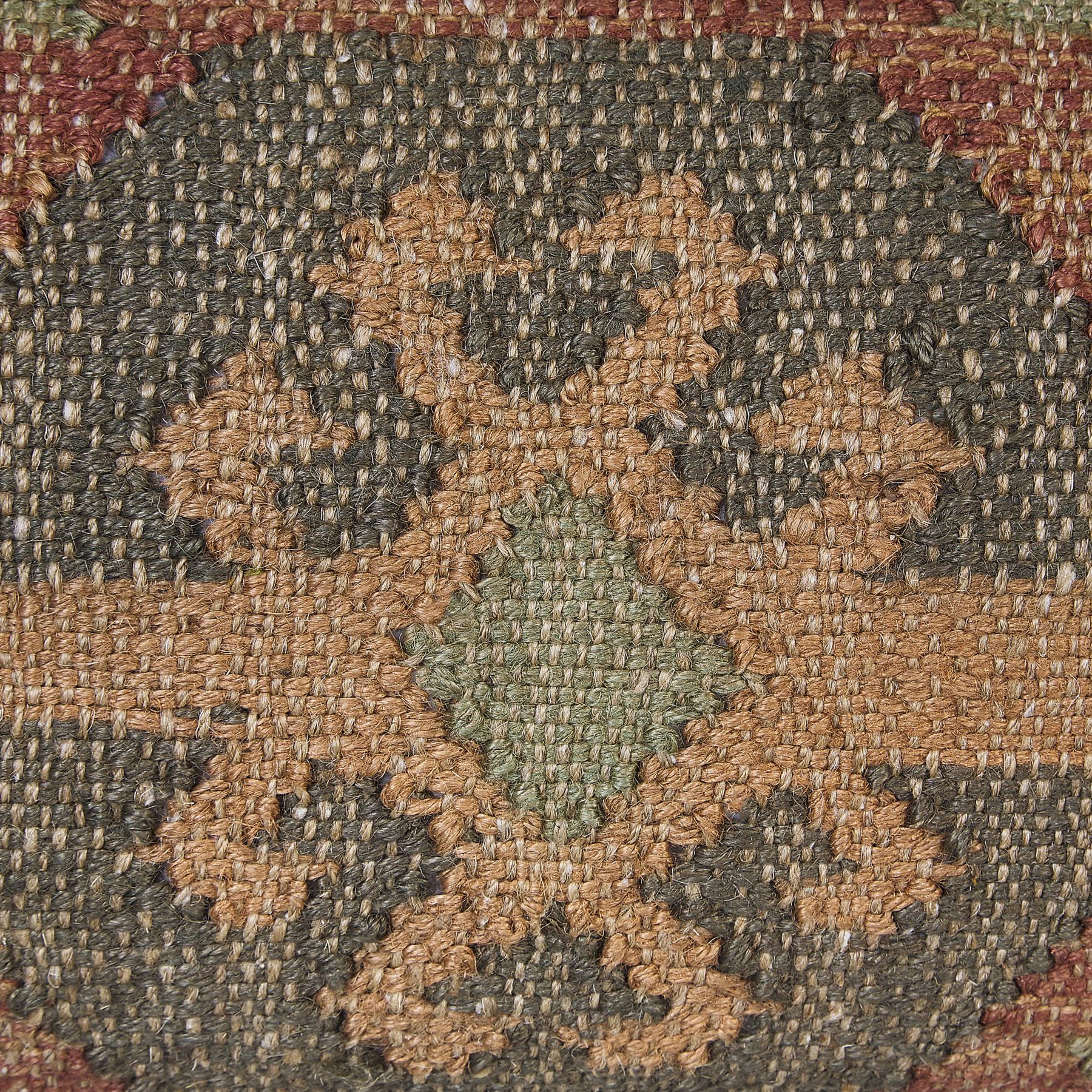 Beliani-CUMBUM-Sierkussen set van 2-Multicolor-45 x 45 cm-Jute