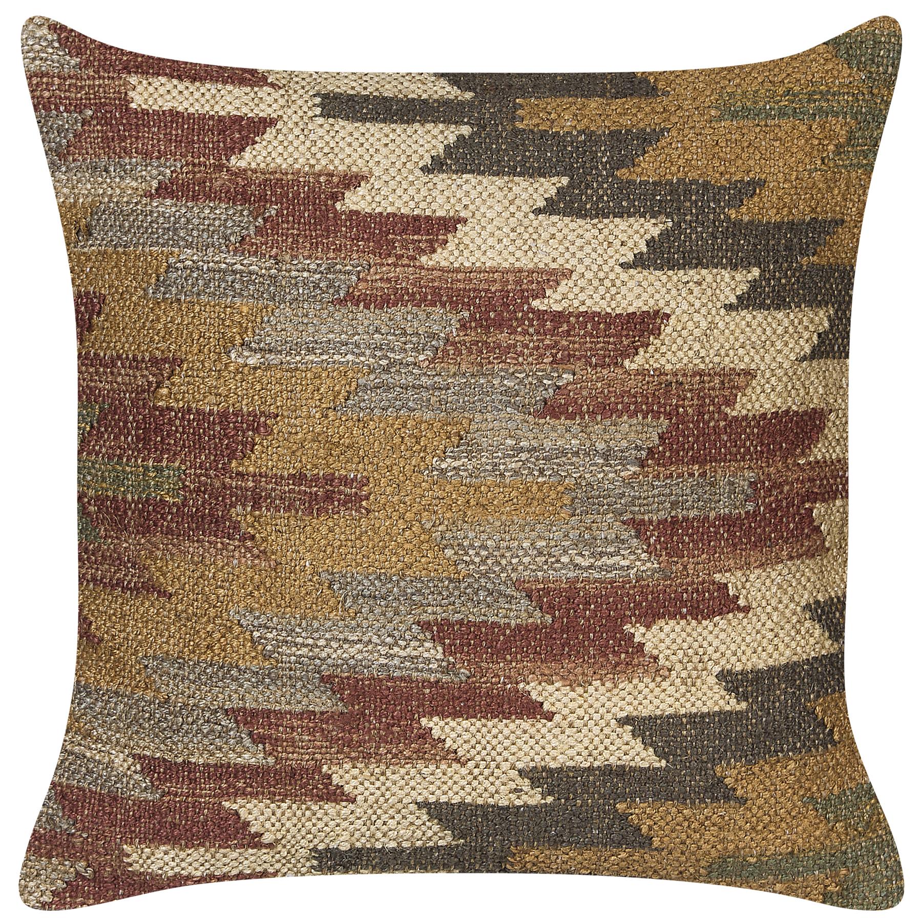 Beliani-DEEPOR-Sierkussen set van 2-Multicolor-45 x 45 cm-Jute