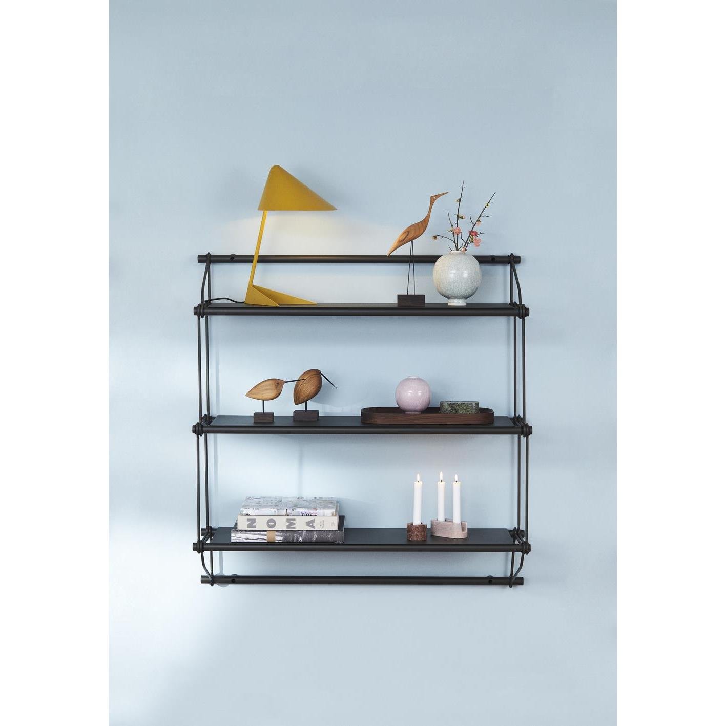Warm Nordic Beak Bird Tall Heron decoratie eiken