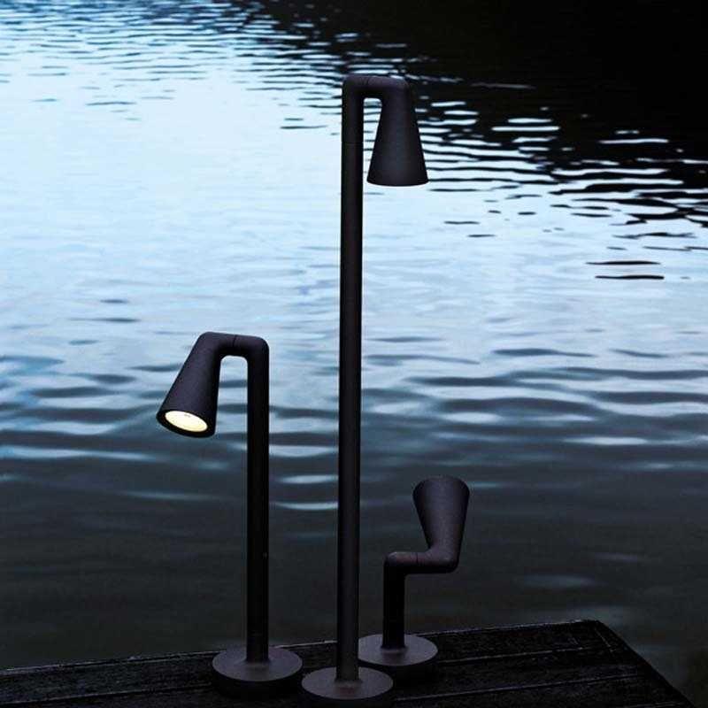 Flos Belvedere Spot F2 vloerlamp LED antraciet
