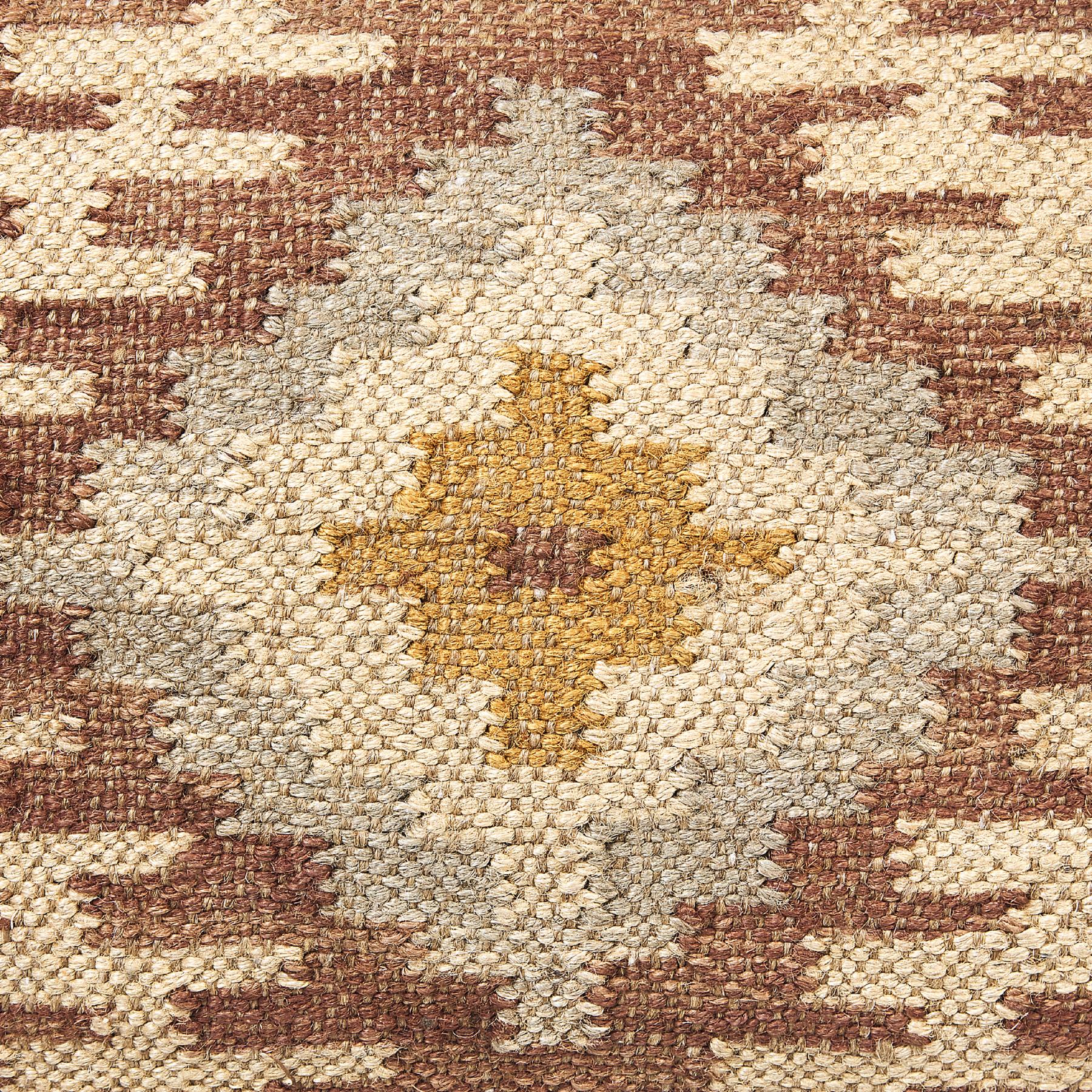 Beliani - BEEL - Poef - Rood - Jute
