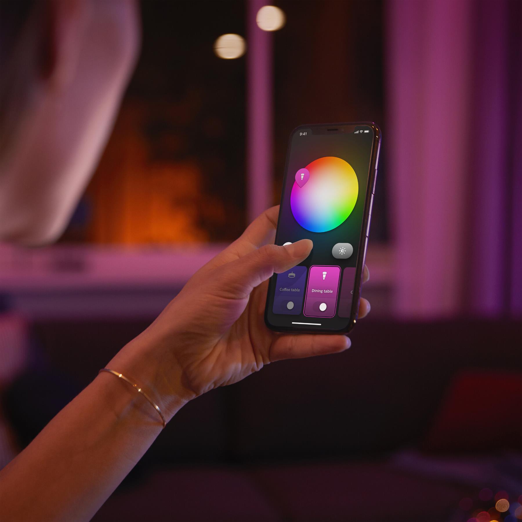 Philips Hue Xamento Plafondlamp Rond Zwart