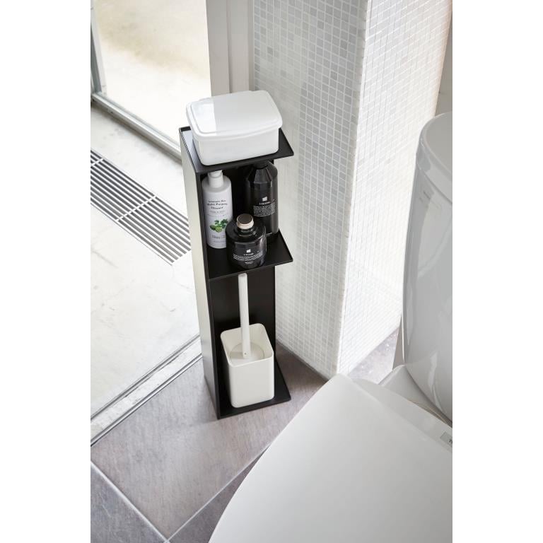 Yamazaki WC Opbergrek - Tower - Zwart
