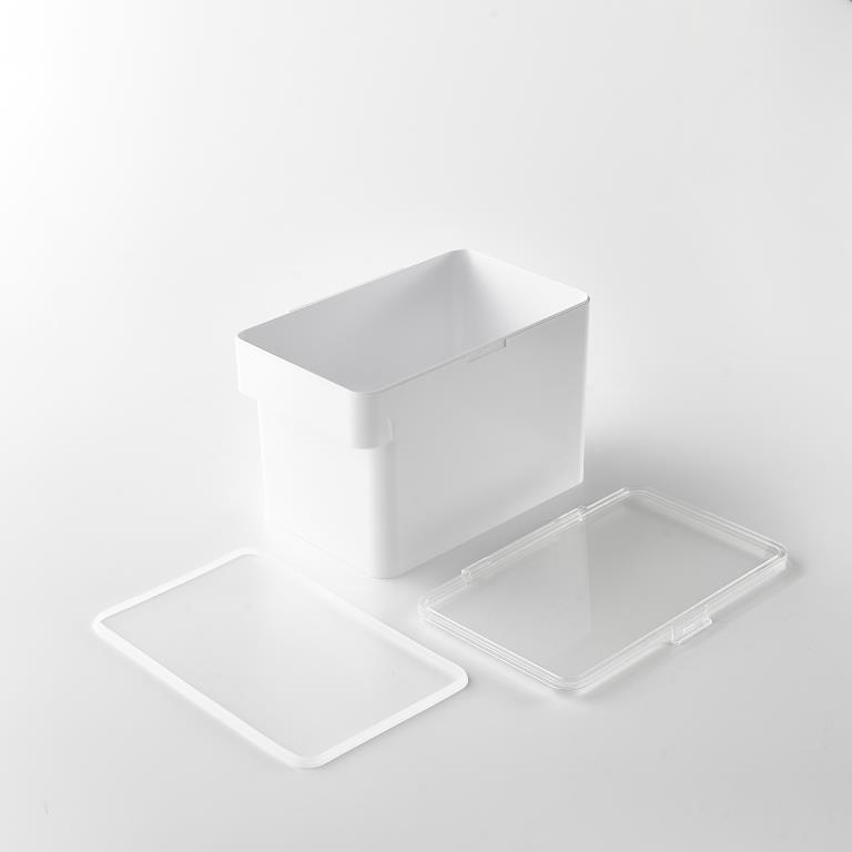 Yamazaki Huisdier Voedselcontainer - Tower - Wit