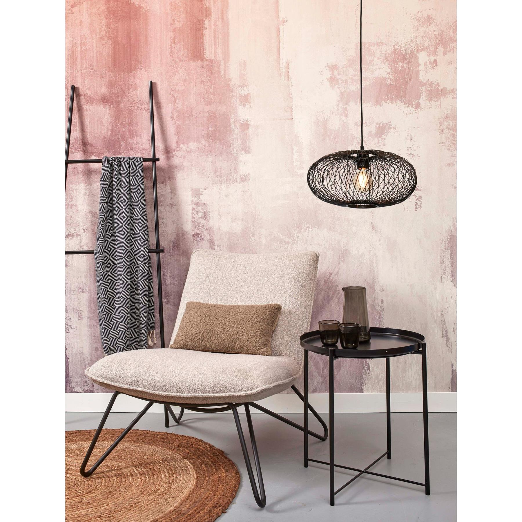 GOOD&MOJO Hanglamp Cango - Bamboe Zwart - Ø40cm