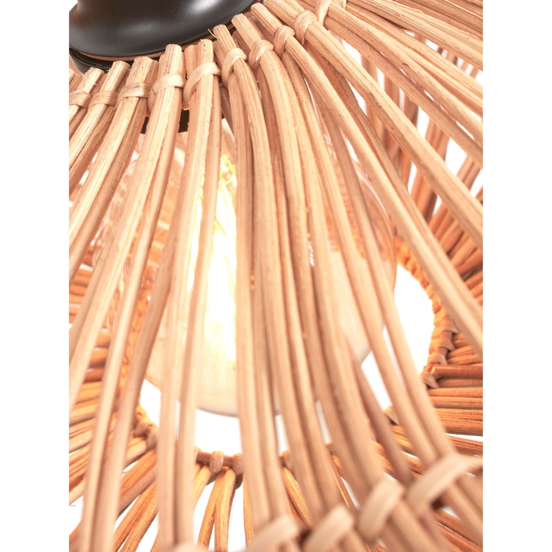 GOOD&MOJO Plafonniere Zanzibar - Rotan - Ø55cm