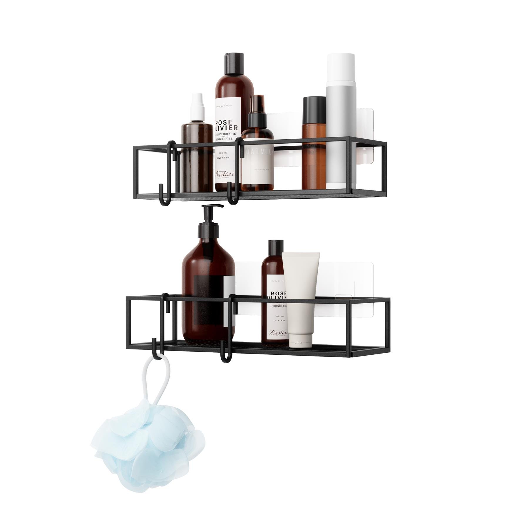 Umbra Cubiko Doucherek Set van 2 - Zwart