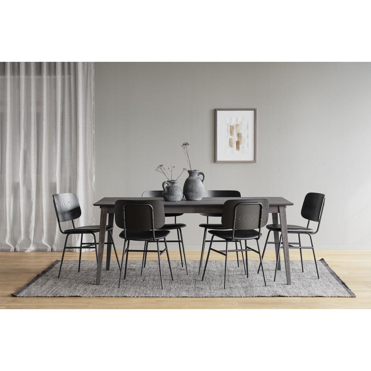 Rowico Home Filippa Houten Eettafel Verlengbaar 180 cm - Donker Eiken
