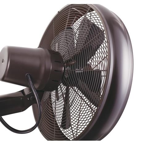 Lucci Air Wandventilator Breeze Brons Ø 46cm incl. Afstandsbediening