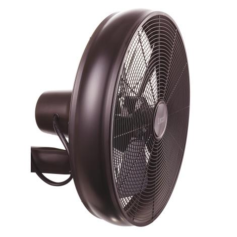Lucci Air Wandventilator Breeze Brons Ø 46cm incl. Afstandsbediening