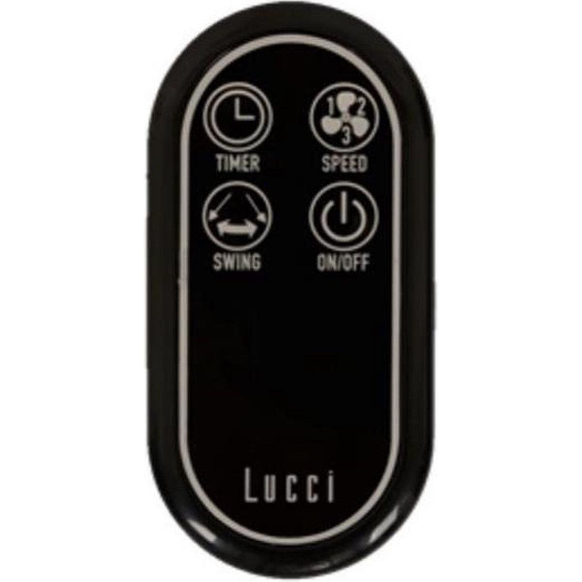 Lucci Air Wandventilator Breeze Brons Ø 46cm incl. Afstandsbediening