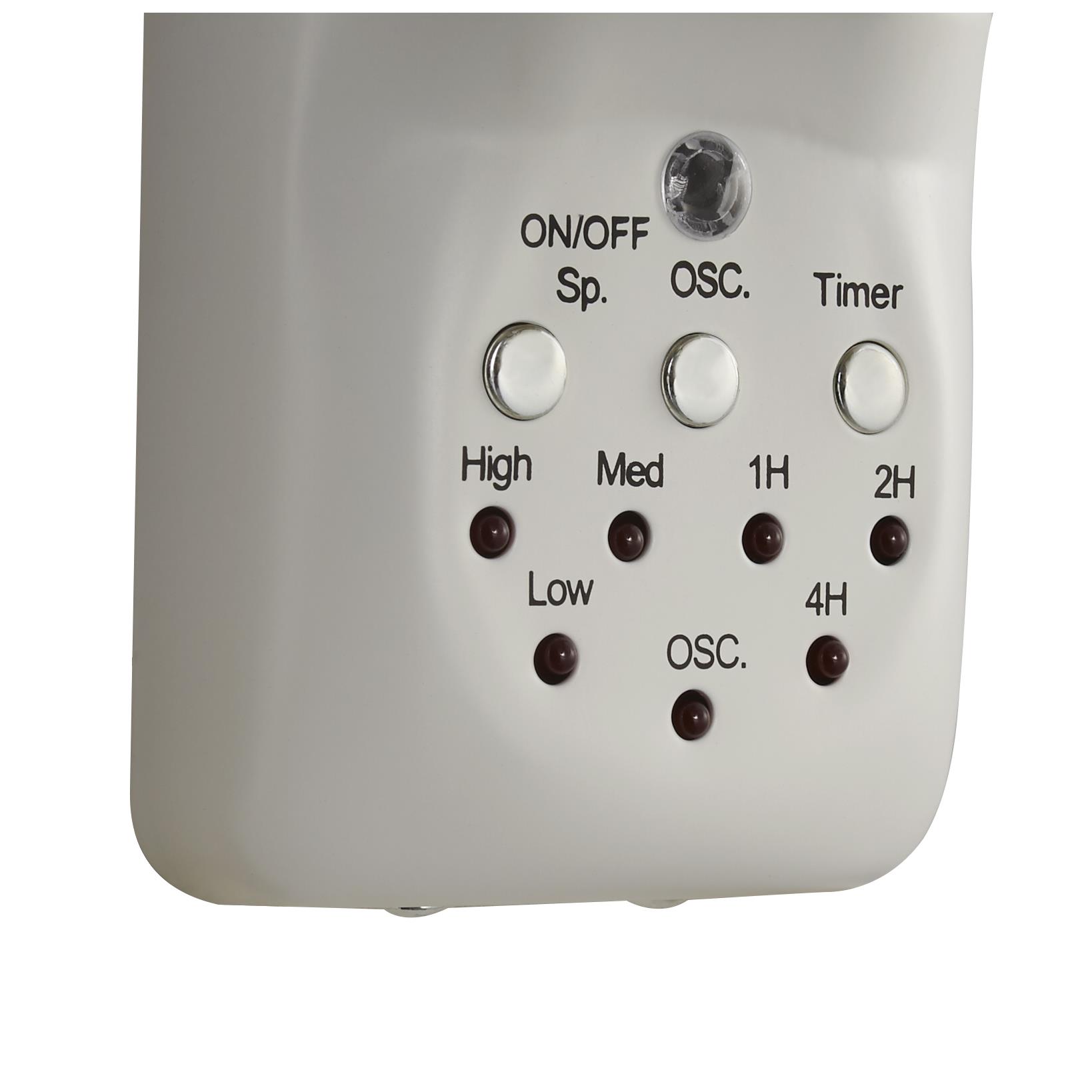 Lucci Air Wandventilator Breeze Wit Ø 46cm incl. Afstandsbediening