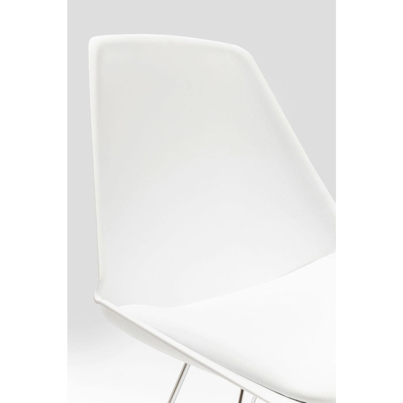 Kare Eetkamerstoel Wire White