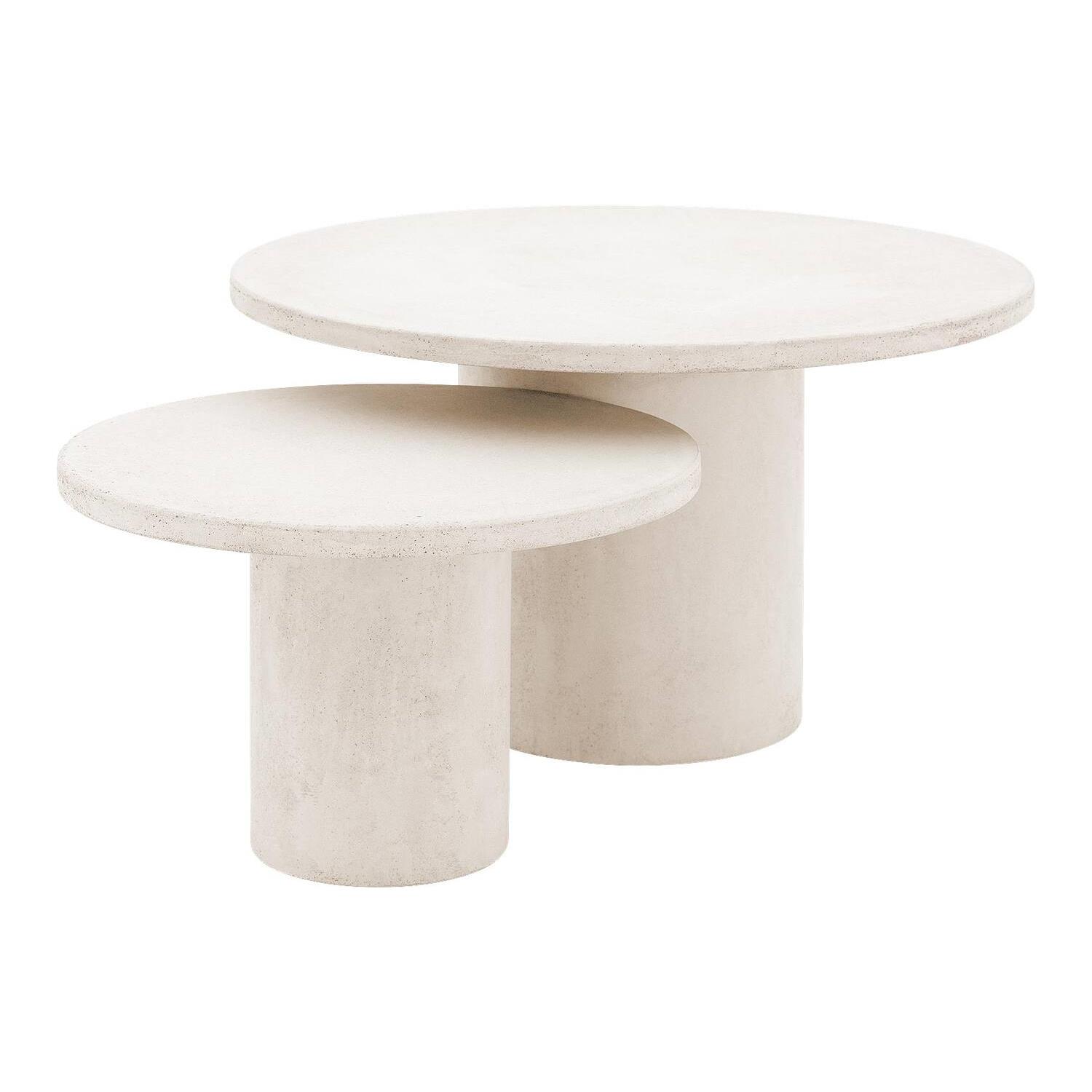 Goossens Tafel Stone in White