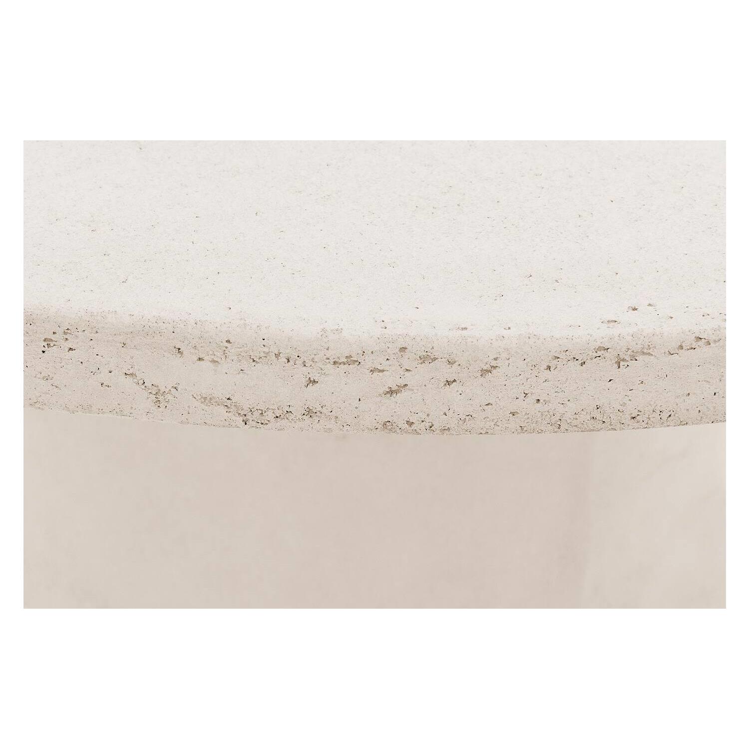 Goossens Tafel Stone in White