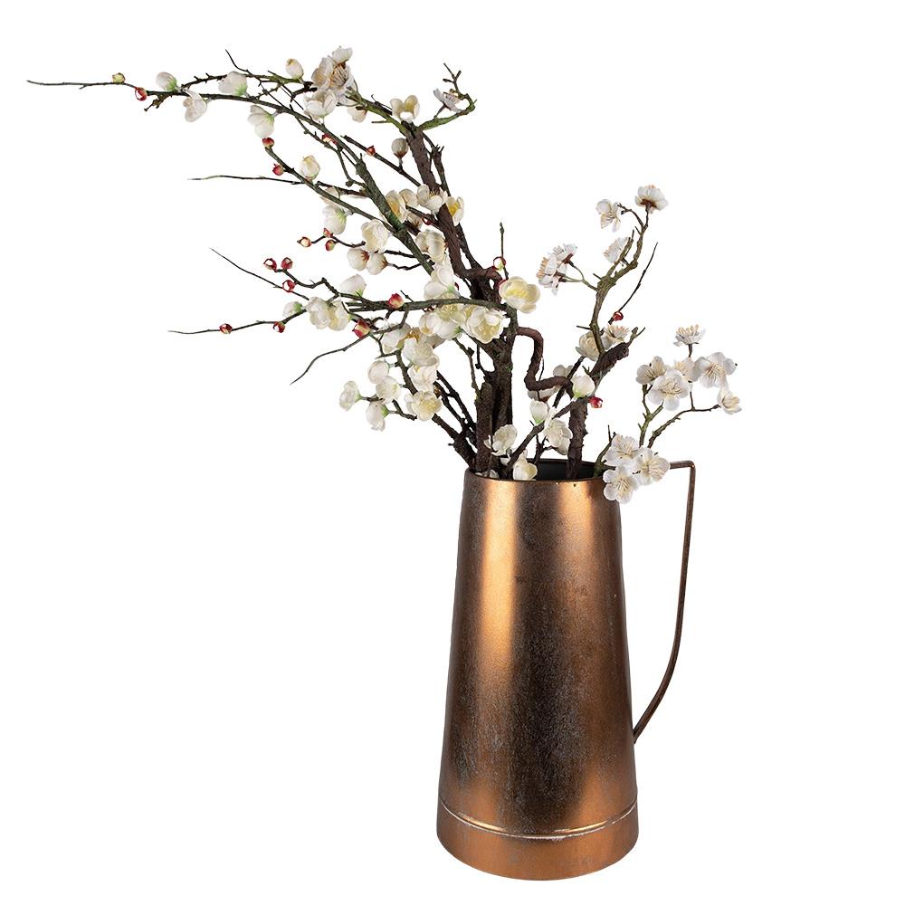 Clayre & Eef Decoratie Kan  24x20x36 cm Koperkleurig Metaal