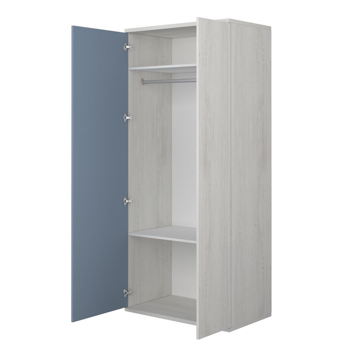 Rocky Jules Kinderkledingkast Eiken | Blauw