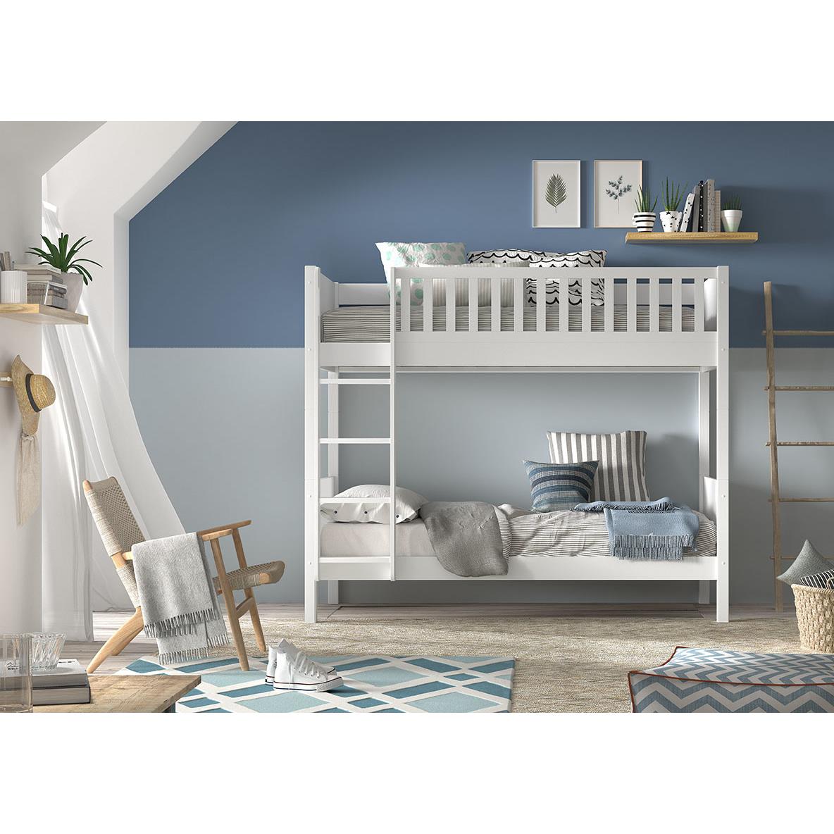 Vipack Scott Stapelbed met Lade Set Wit