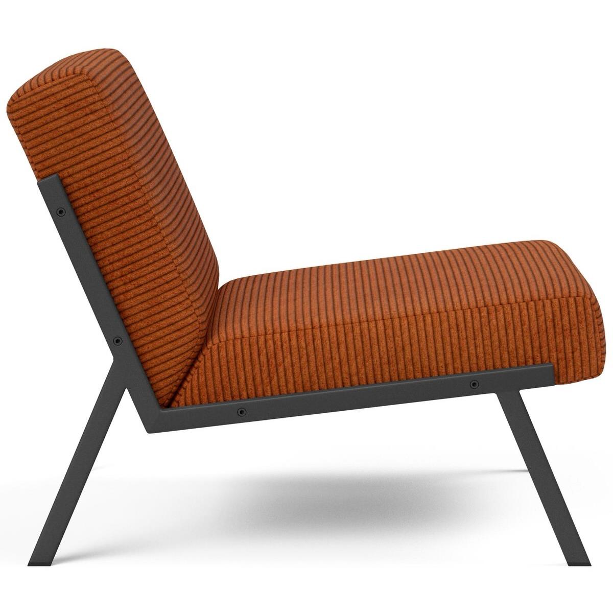 Innovation Vikko Oranje Corduroy Loungestoel