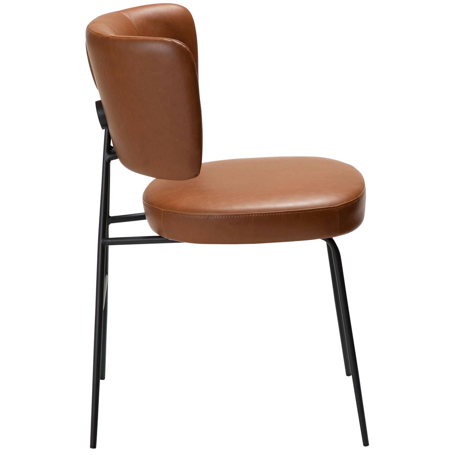 Dan-Form Roost Eetkamerstoel Vintage Lichtbruin set van 2